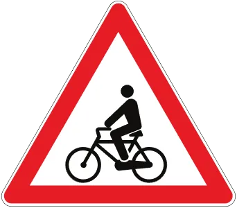 Soru görseli: Şekildeki trafik işareti neyi ifade eder?