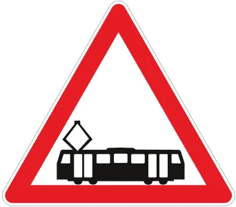 Soru görseli: Şekildeki trafik işaretinin anlamı nedir?