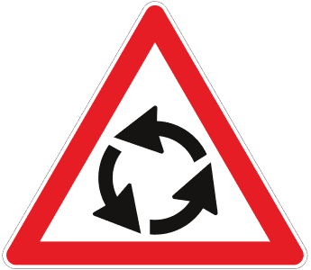 Dönel Kavşak trafik işareti