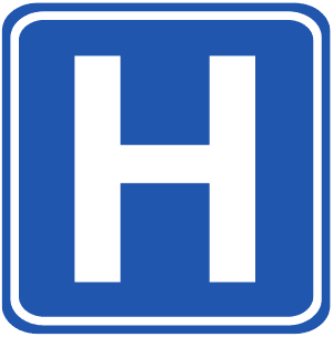 Hastane trafik işareti