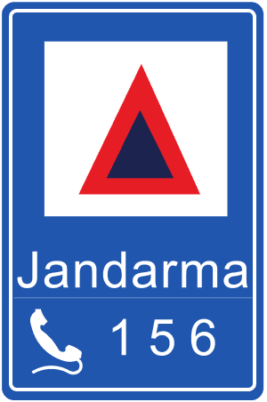 Jandarma trafik işareti