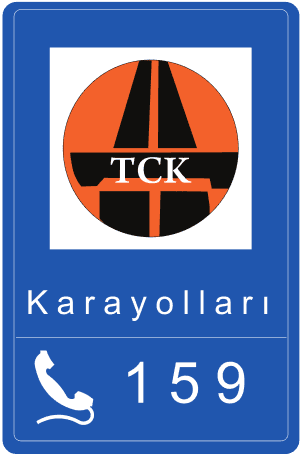 Karayolları Bilgi Levhası trafik işareti
