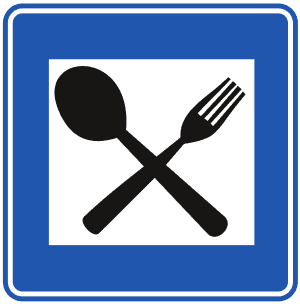 Lokanta trafik işareti