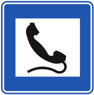 Telefon trafik işareti