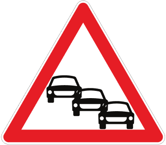 Trafik Sıkışıklığı trafik işareti