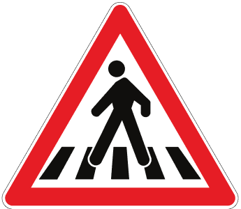 Yaya Geçidi trafik işareti